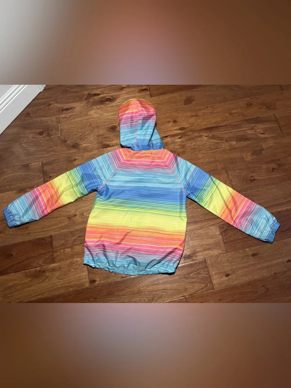 Bundle of 3 Winter Outdoor Rain Jacket Hooded Windbreaker Pullover Girls 10-12